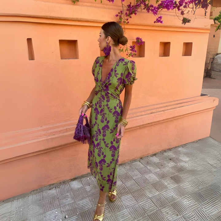 Danielle™ | Abito Midi Floreale