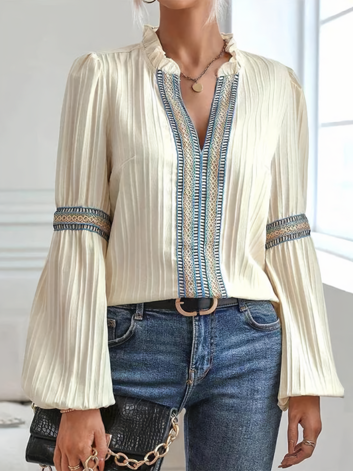 Cora™ | Blusa in Pizzo