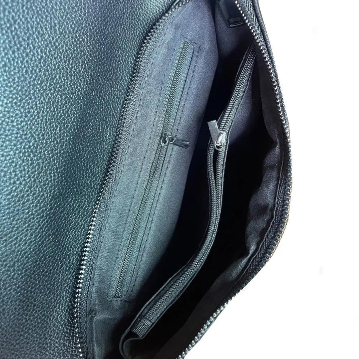 Borsa di Lusso Celeste con Embossing Crocodile