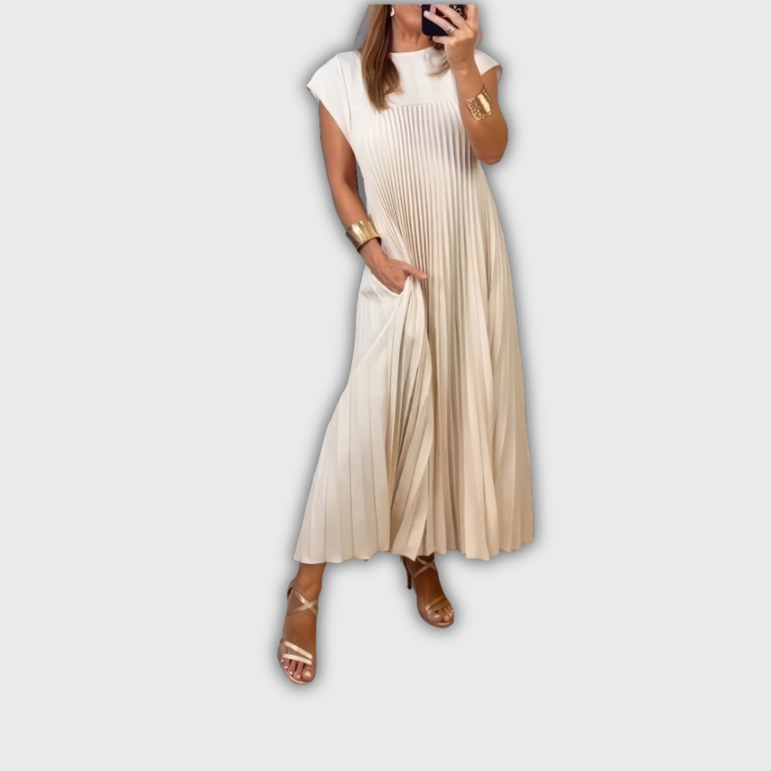 Celine™ | Abito a Pieghe