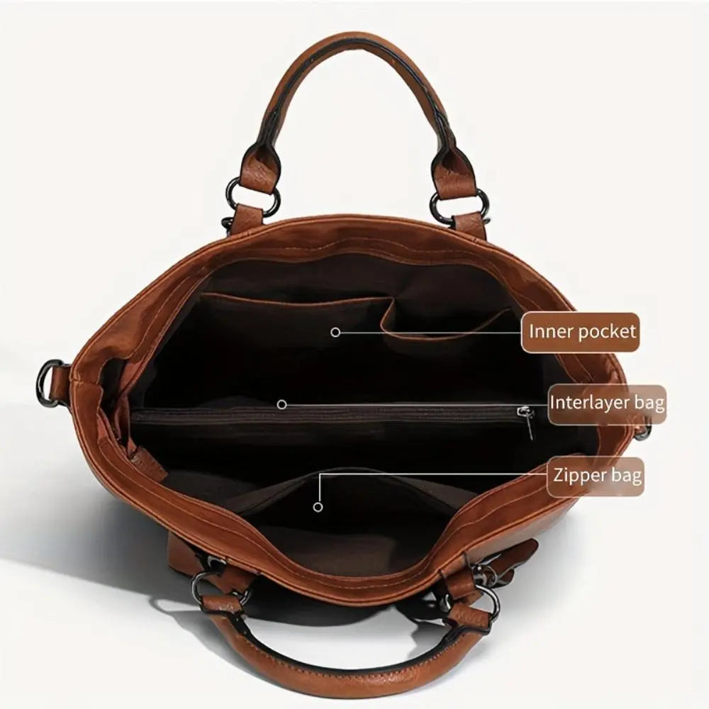 Eleganza Classica di Charlotte | Borsa Tote Vintage