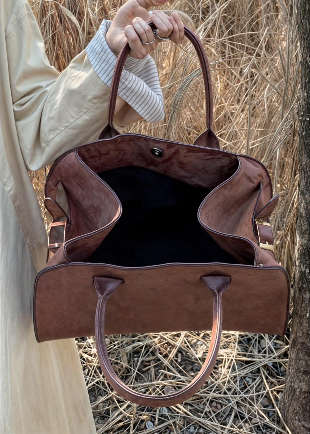 BB Cleo™ | Borsa in Pelle Scamosciata