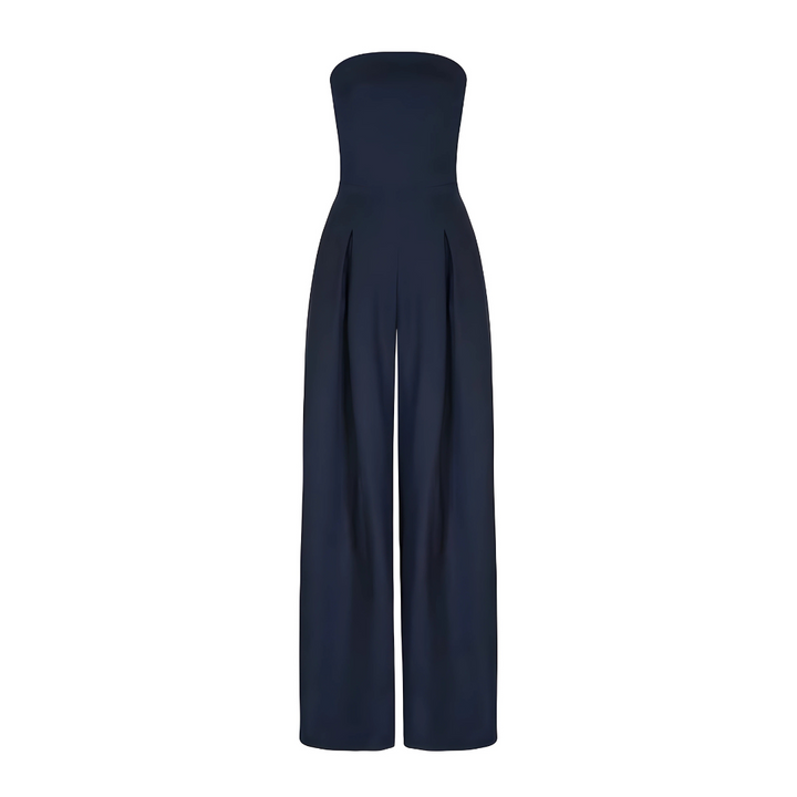 Alessia™ | Elegante Tuta a Gamba Larga Senza Spalline