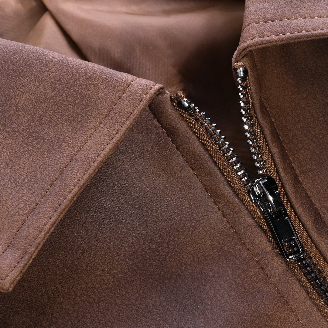 Winston™ | Giacca di Pelle Senza Tempo