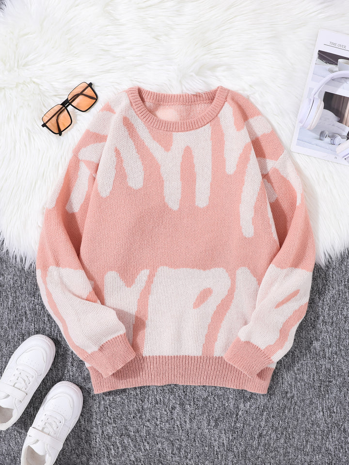 Dante™ | Maglione Infilato con Design Astratto