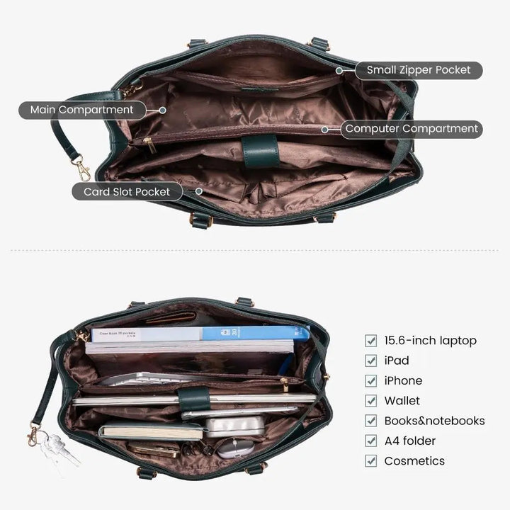 Elegante Borsa per Laptop Viola