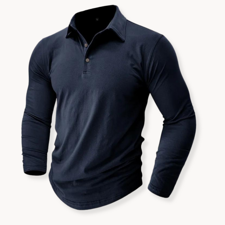 Marius™ | Polo Casual a Maniche Lunghe
