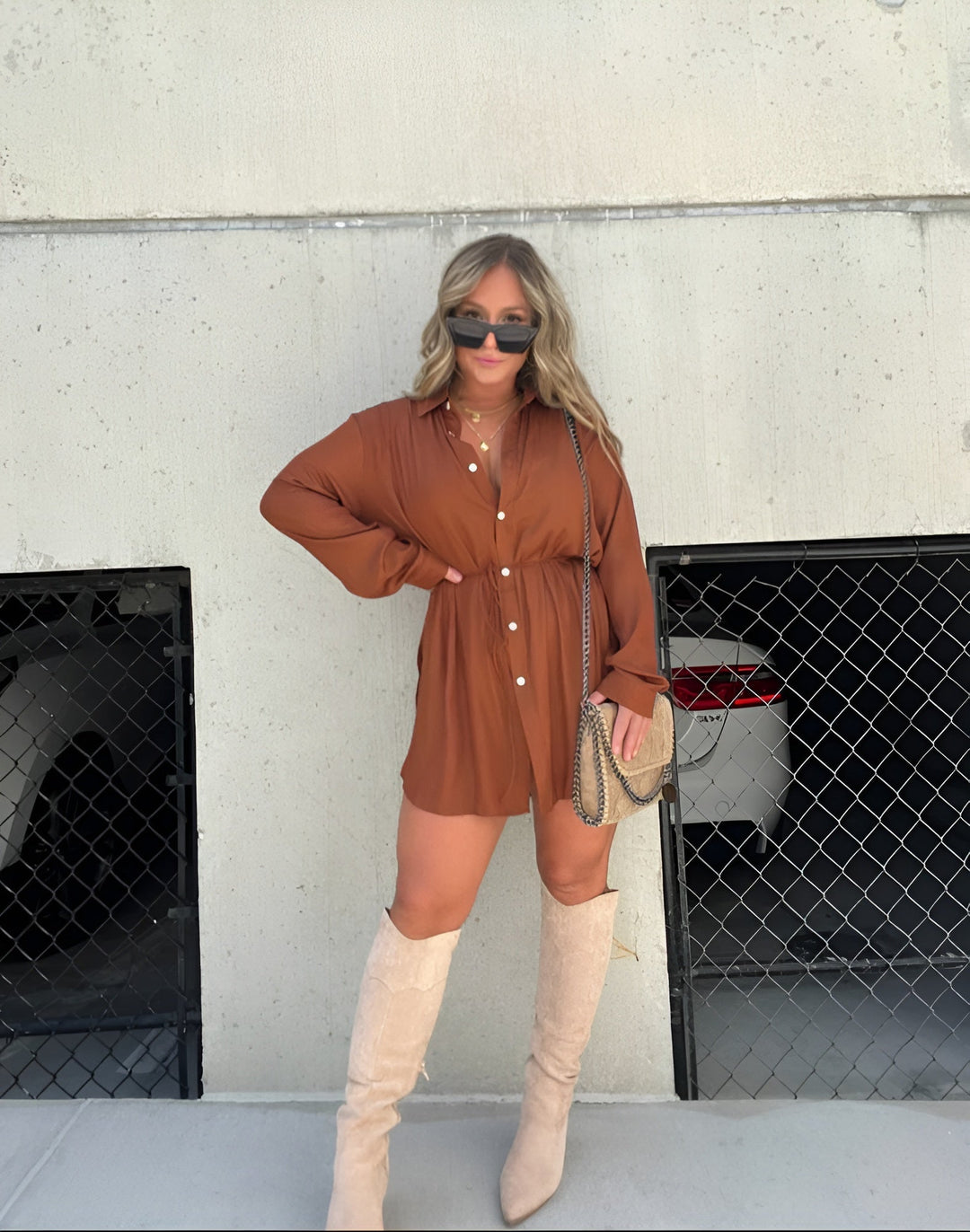 Jessica | Trendy Tuta in Satin