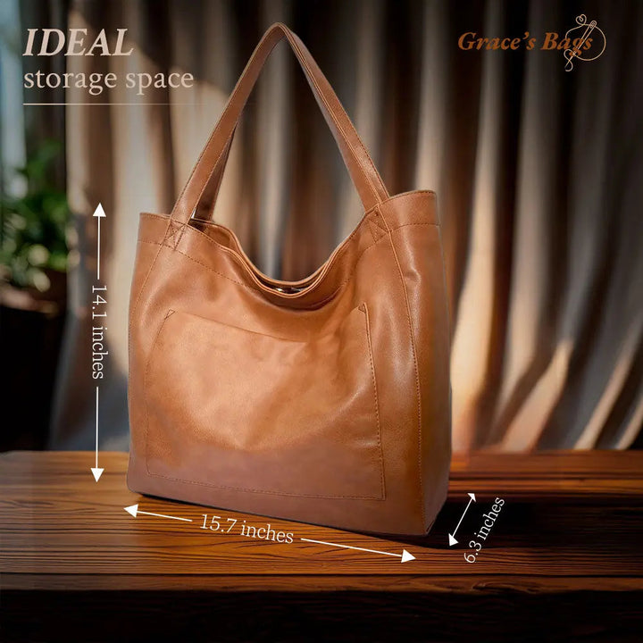 Grandezza di Lusso di Grace | Borsa a Spalla Morbida