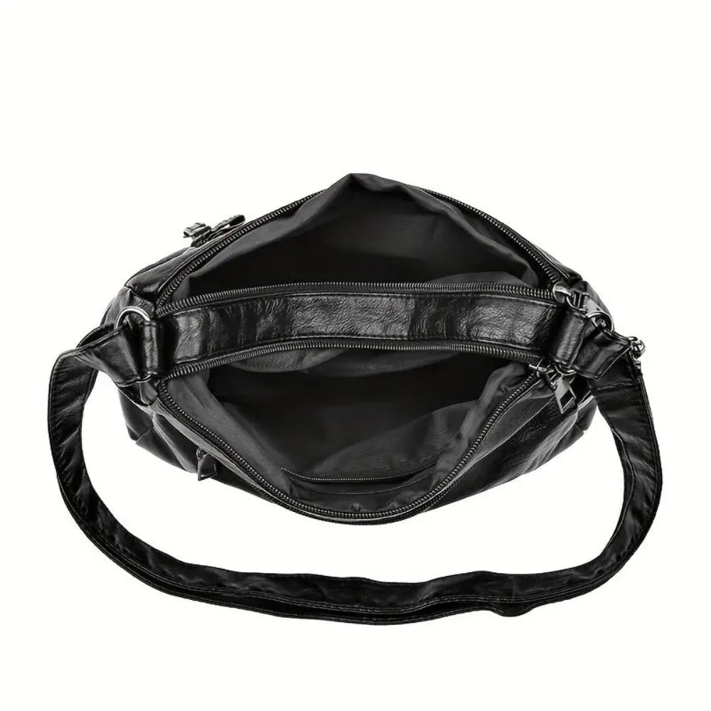 Borsa a Spalla con Rivetti di Grace | Borsa a Spalla Antifurto