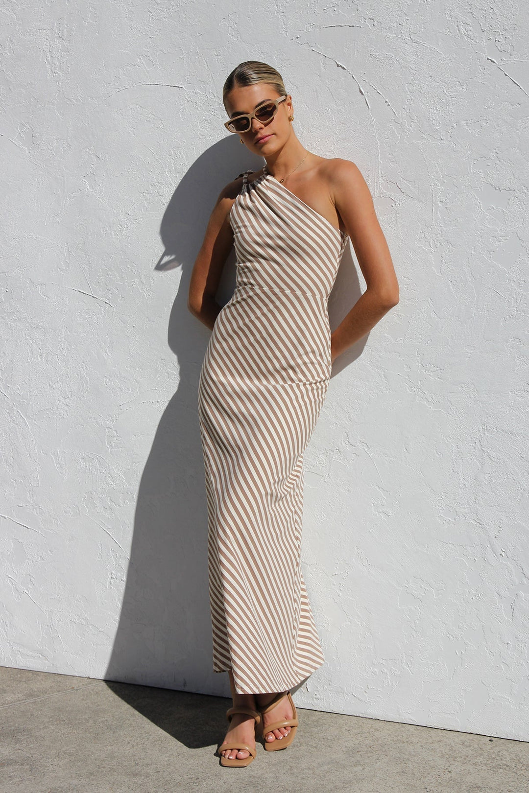 Rocia™ | Abito Estivo a Strisce con Elegante Dettaglio