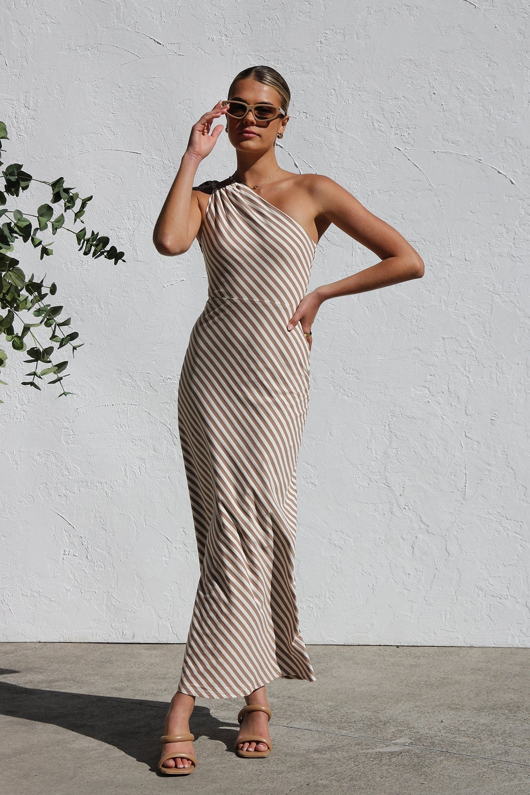 Rocia™ | Abito Estivo a Strisce con Elegante Dettaglio