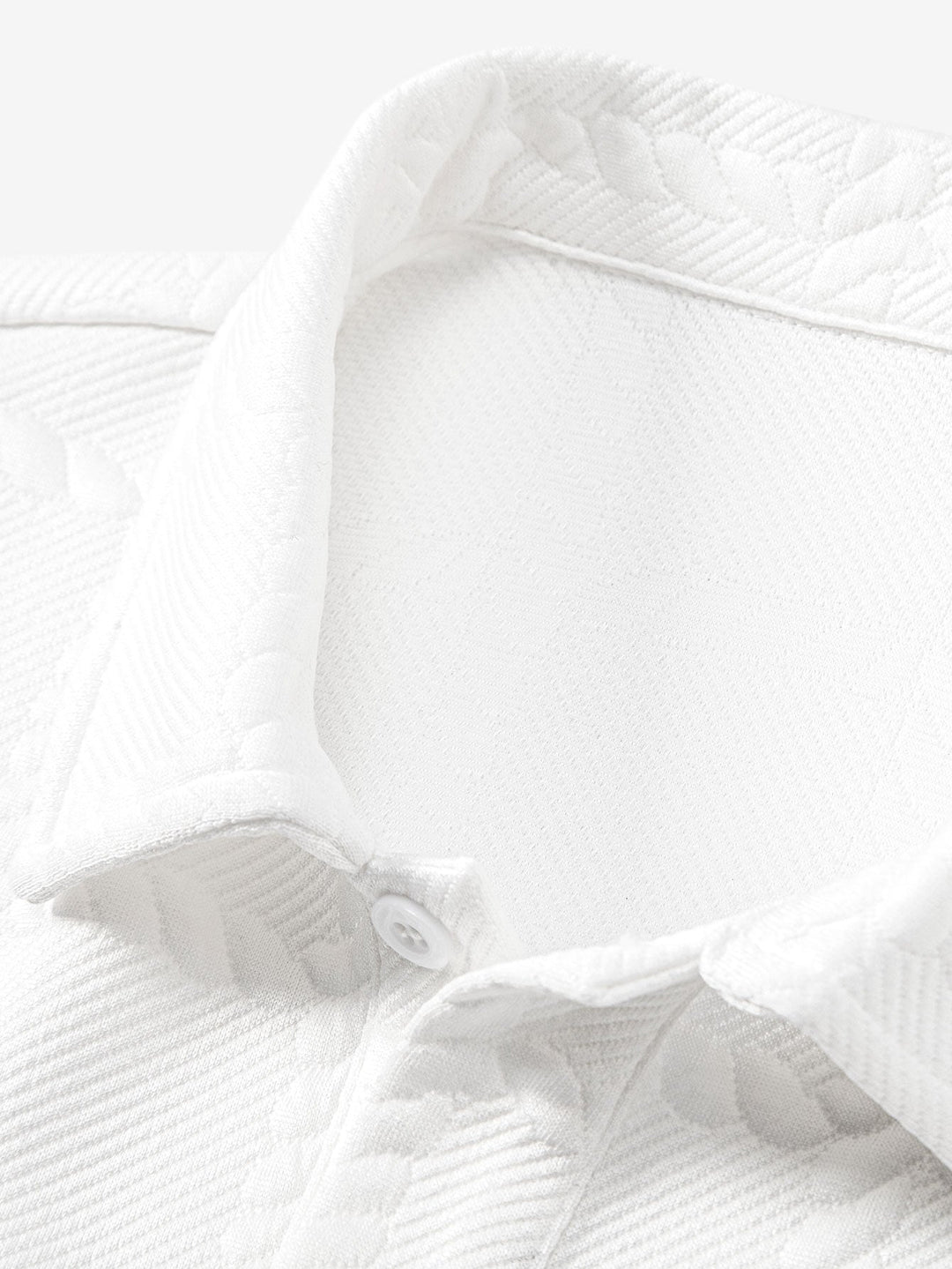 Polo a Righe Jacquard