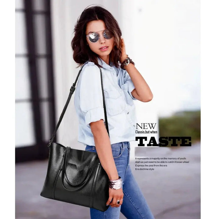 Eleganza Raffinata di Kelley | Borsa in Pelle di Lusso