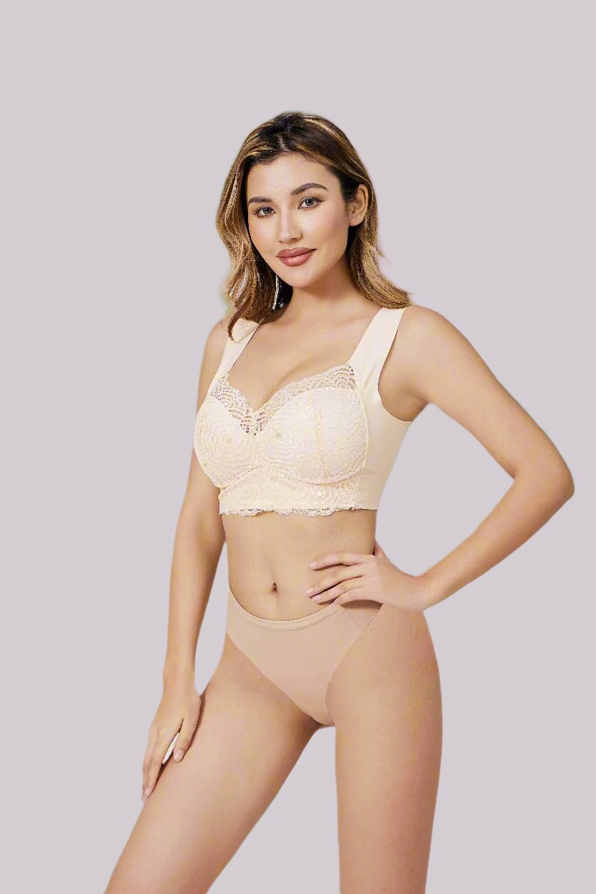 Radosia™ | Reggiseno Push-Up Comodo Con Pizzo