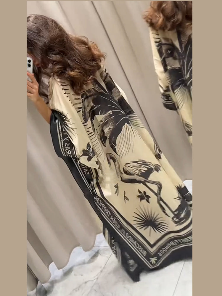 Aimee™ | Abiti Lunghi da Donna con Stampa