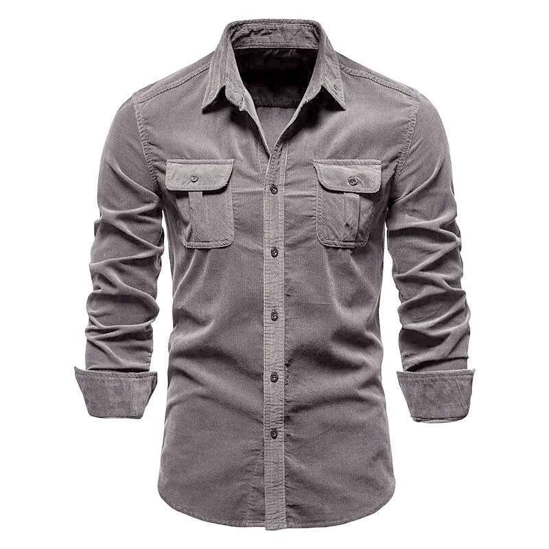 Camicia Utility Casual Premium da Uomo