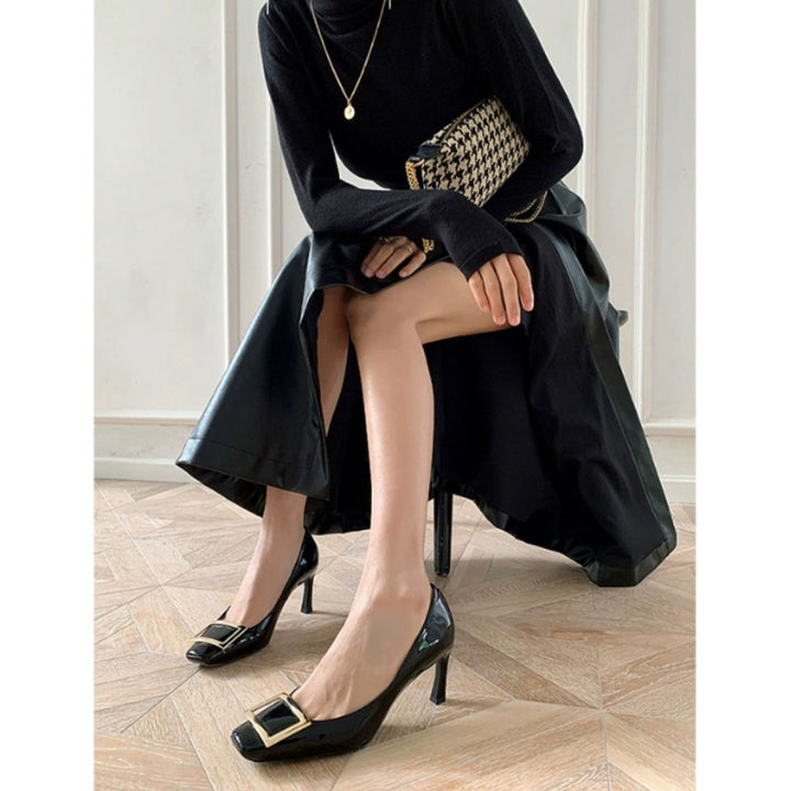 Giada - Sandali punta quadrata