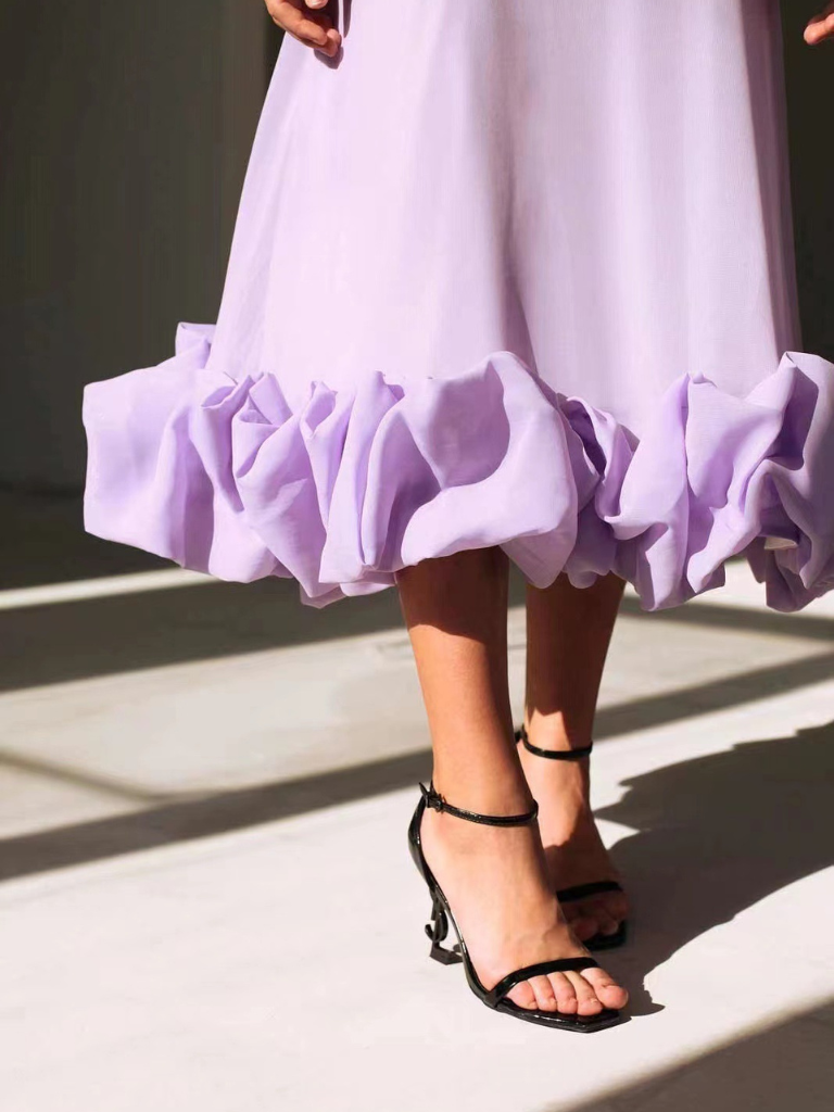 Vivienne™ | Abito con Volant
