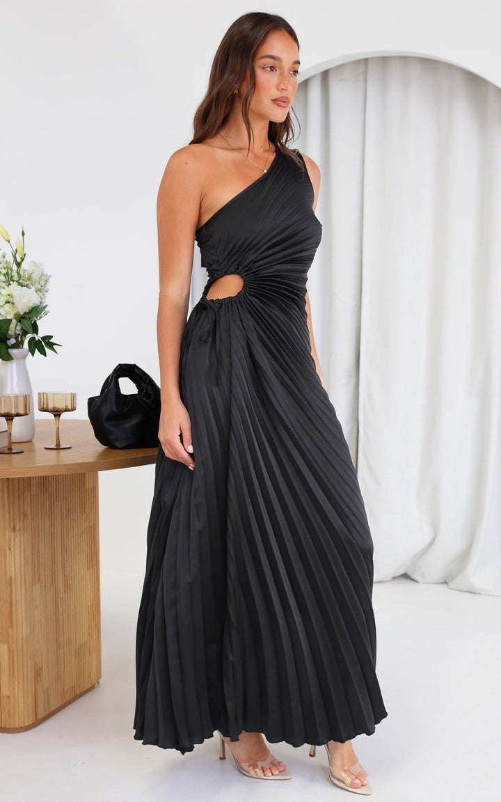 Rochelle™ | Abito Maxi Nero