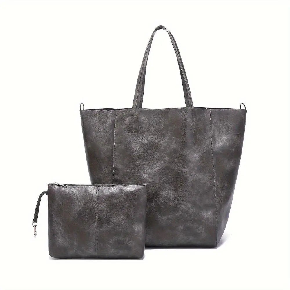 Softness Retrò di Renee | Borsa Tote a Grande Capacità