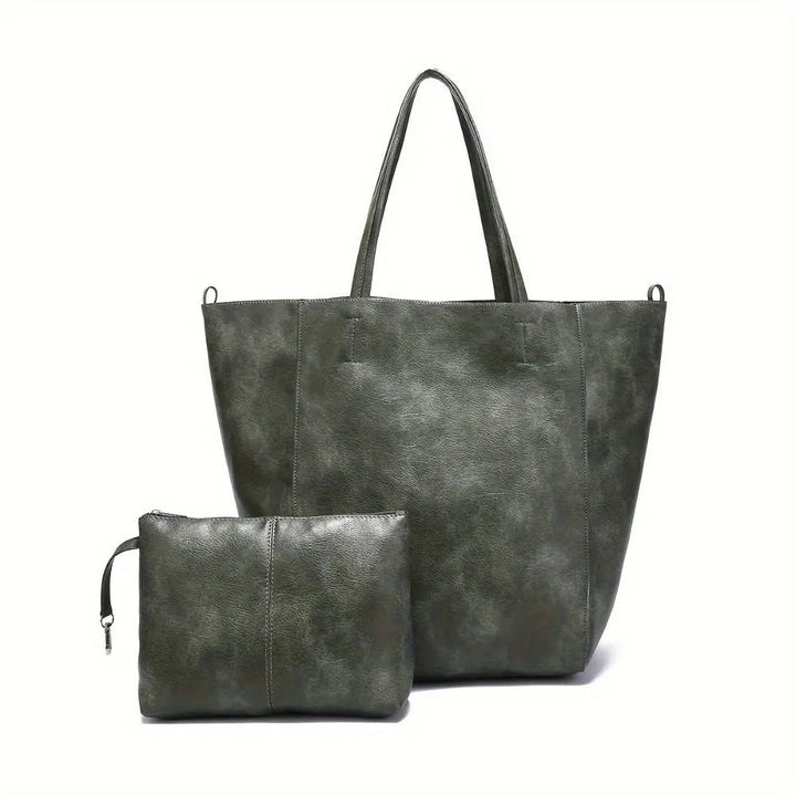 Softness Retrò di Renee | Borsa Tote a Grande Capacità