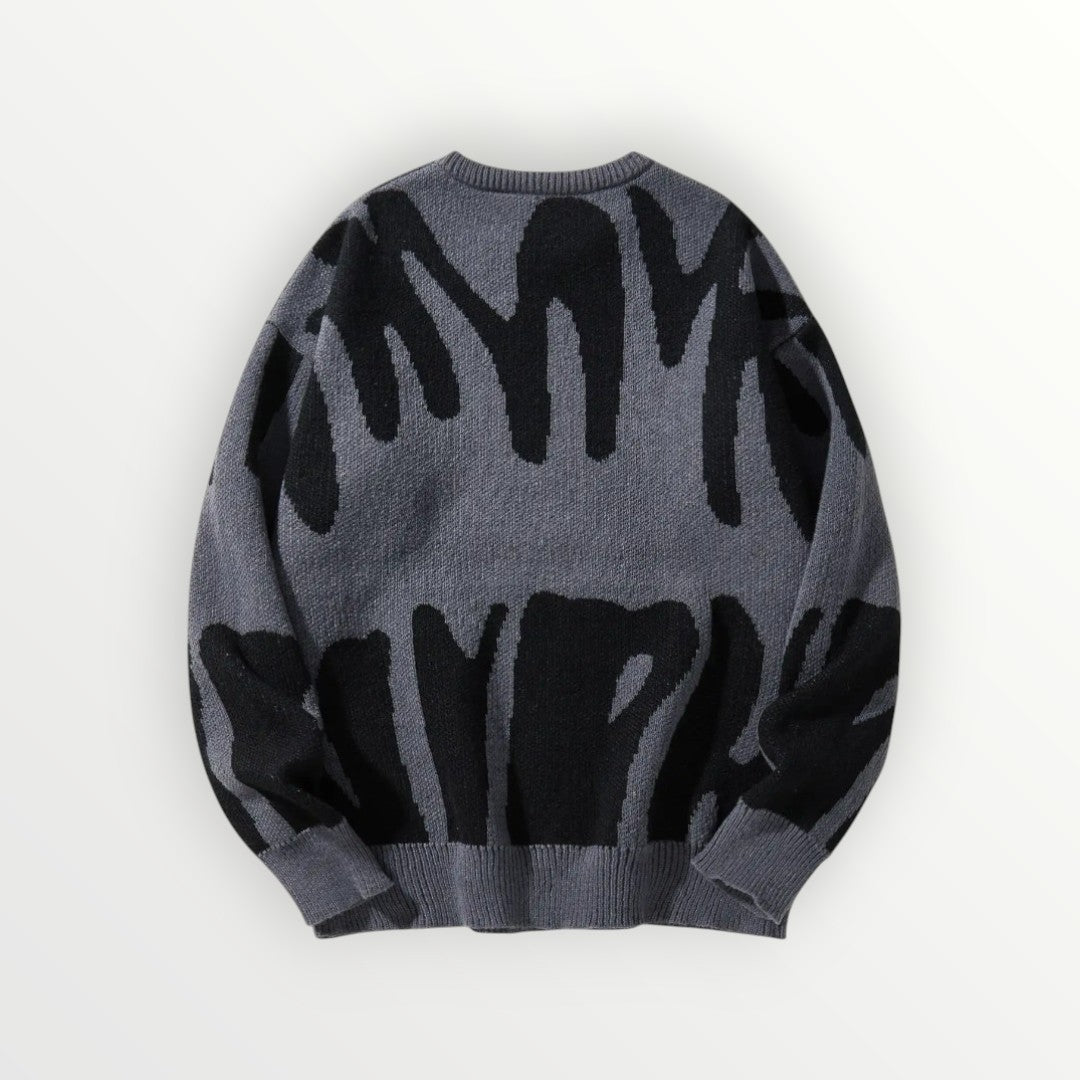 Dante™ | Maglione Infilato con Design Astratto