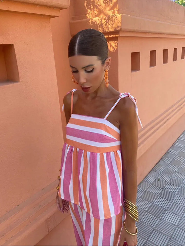 Hanne™ | Set Estivo di Pantaloni con Stampa