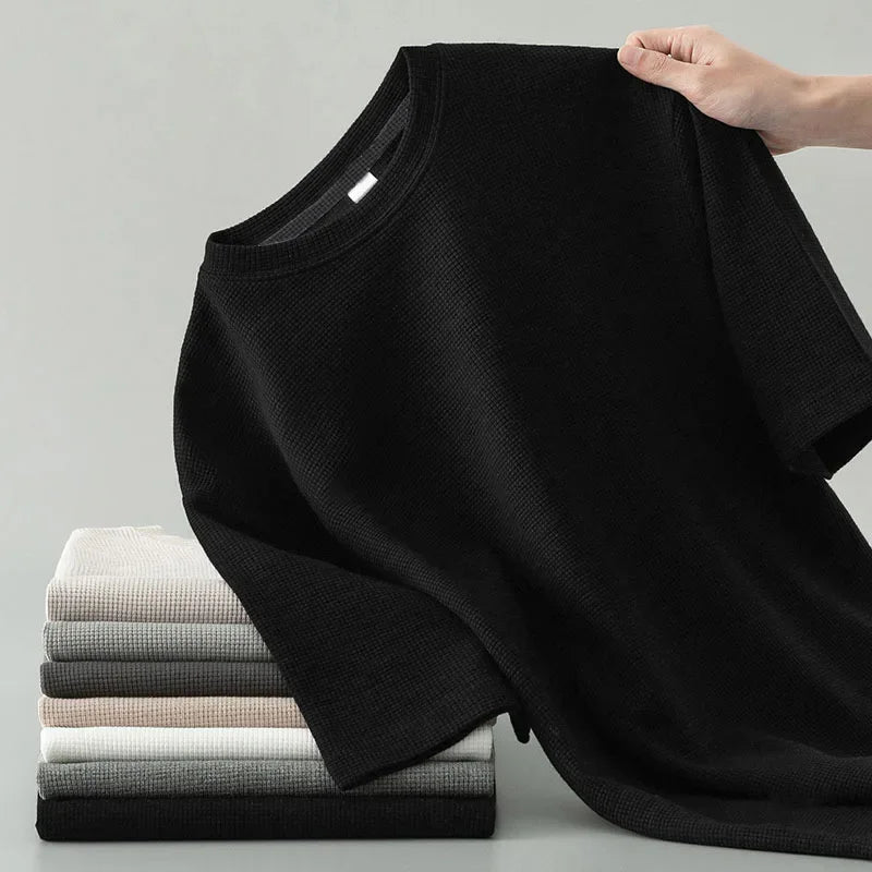 Brennan™ | Maglietta in Maglia Waffle