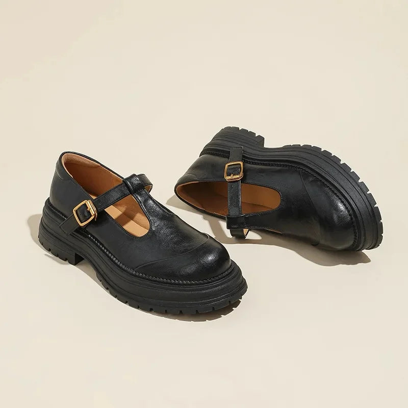 Mary Janes™ | Elegante Scarpa In Pelle