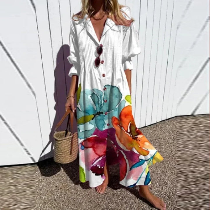 Diara™ | Abito Primaverile Bohemian Luxe