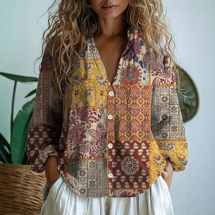 Kaila™ | Blusa Casual con Stampa Naturale