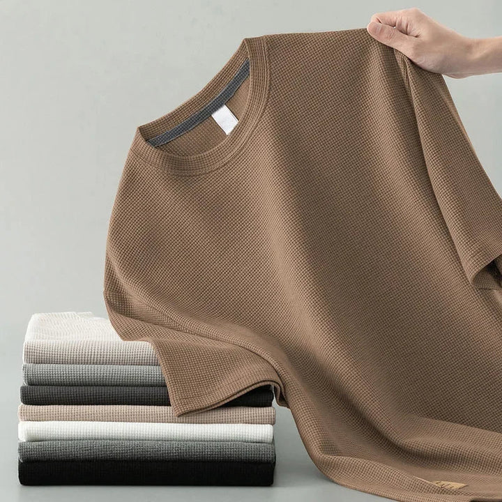 Brennan™ | Maglietta in Maglia Waffle