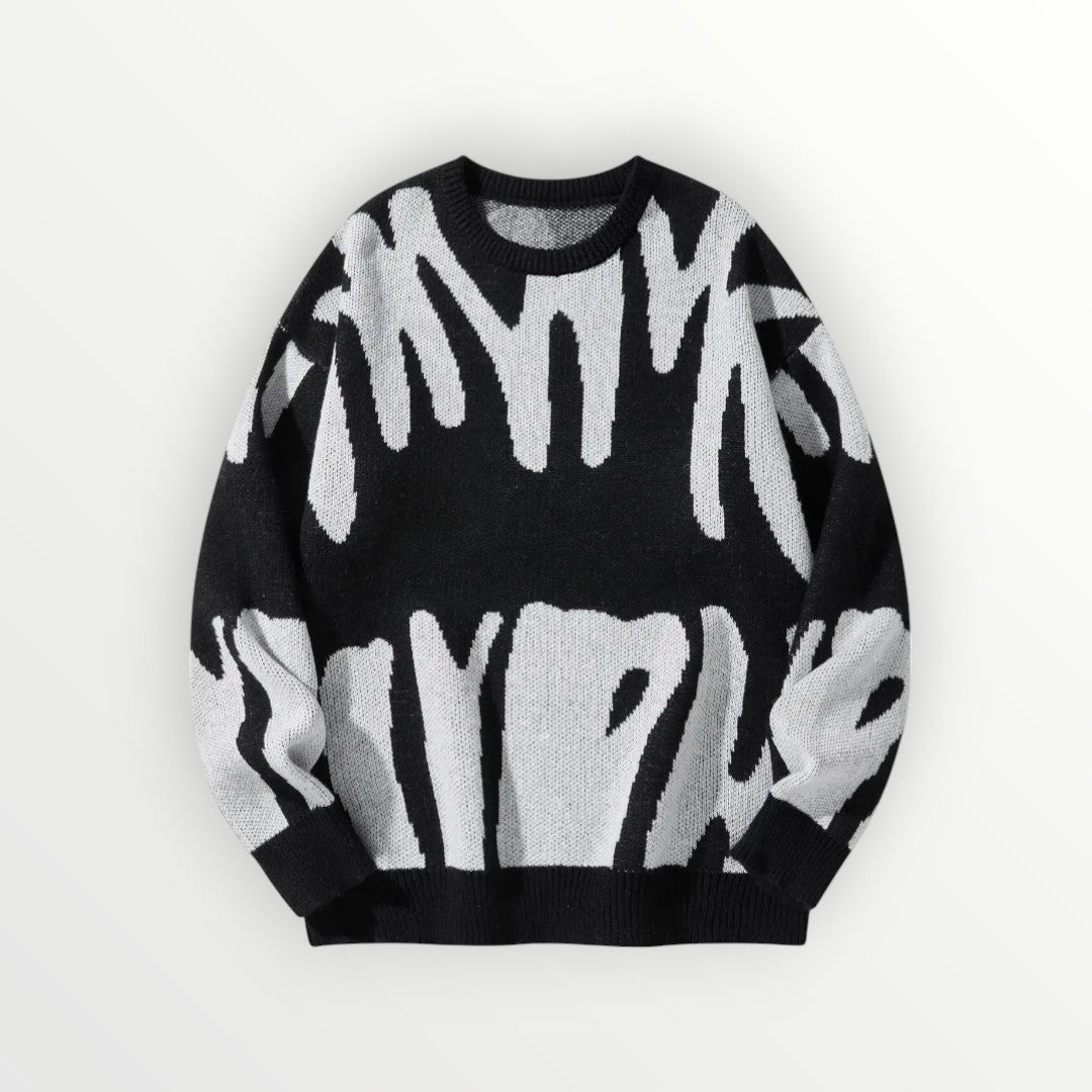 Dante™ | Maglione Infilato con Design Astratto