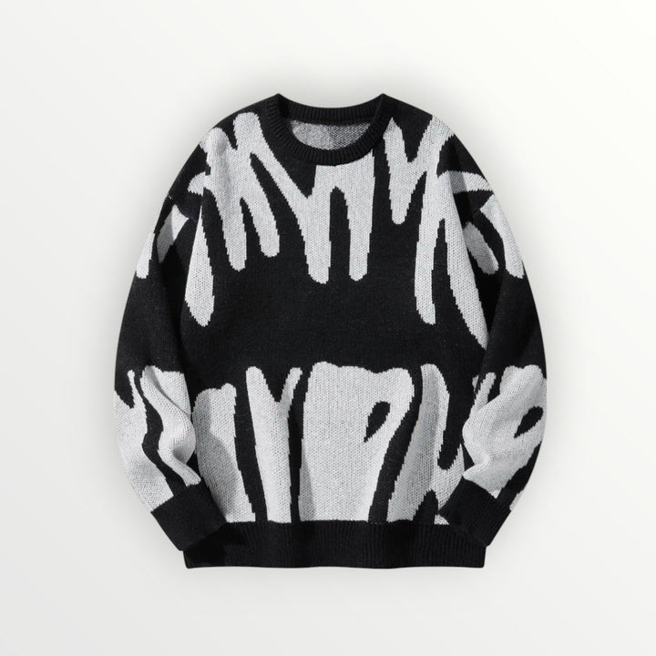 Dante™ | Maglione Infilato con Design Astratto