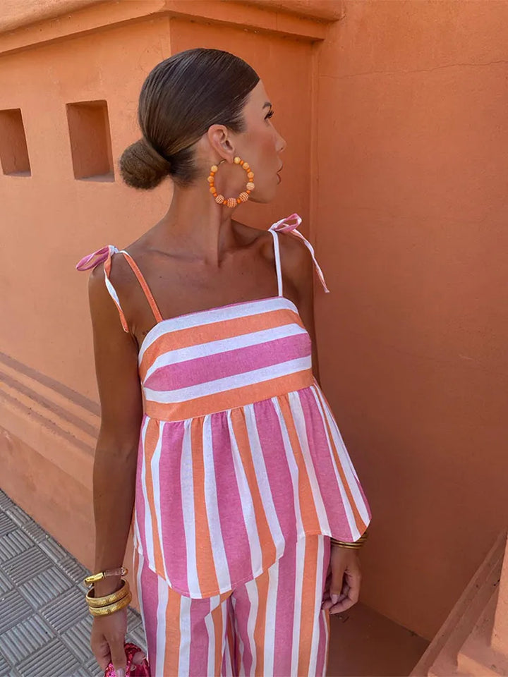 Hanne™ | Set Estivo di Pantaloni con Stampa