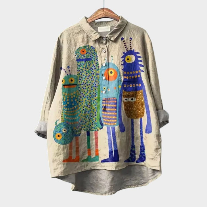 ELISABETTA™  | Blusa Floreale Oversize con Comfort