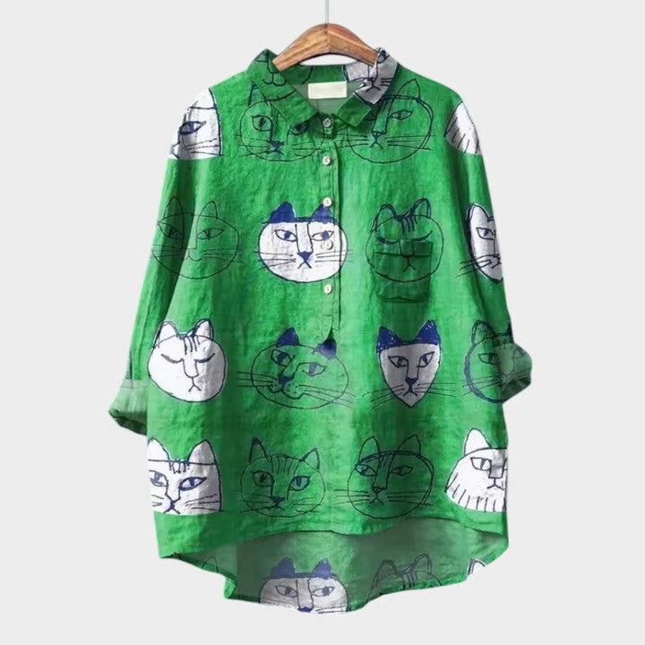 ELISABETTA™  | Blusa Floreale Oversize con Comfort