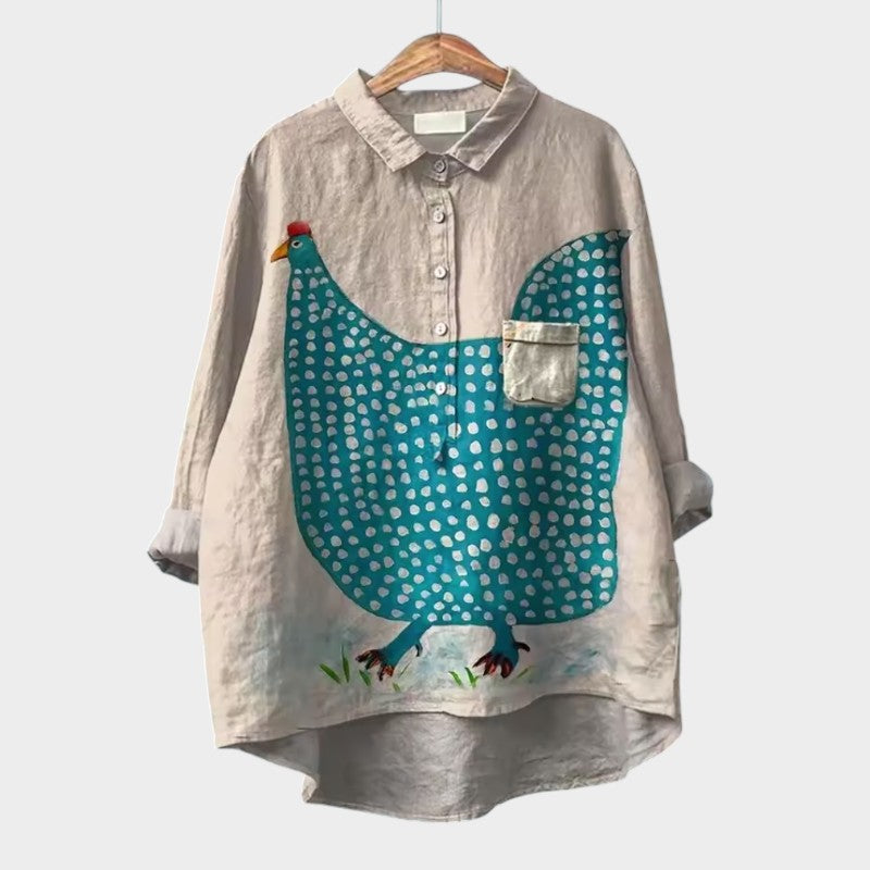 ELISABETTA™  | Blusa Floreale Oversize con Comfort