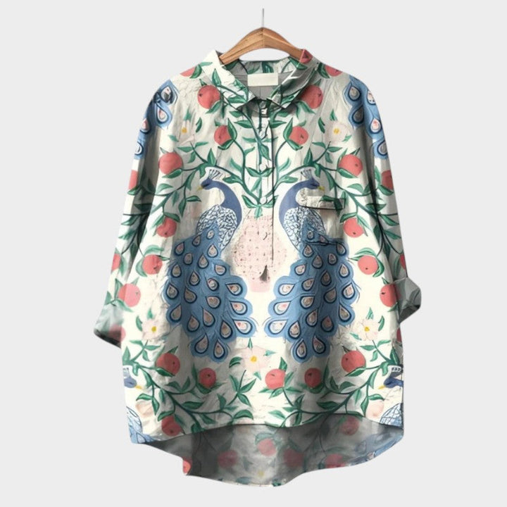 VIOLETTA™  | Blusa Floreale Oversize