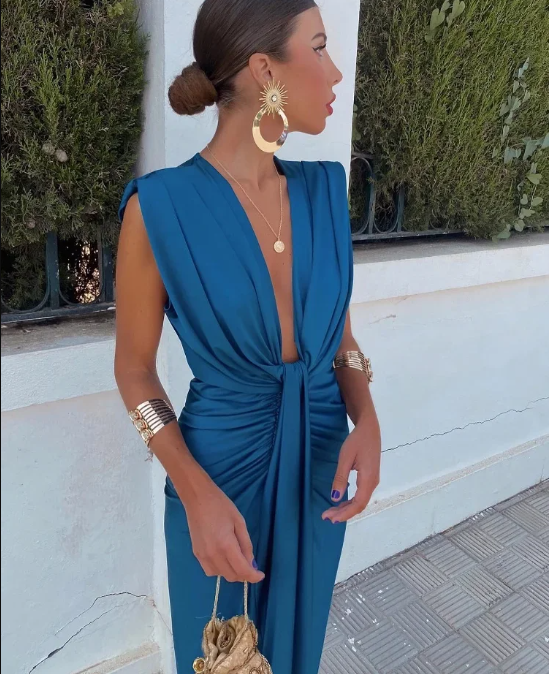Moriah™ | Elegante Abito Pieghettato