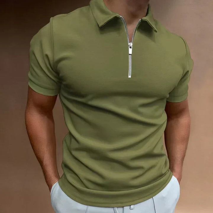Cruz™ | Polo Classica con Zip