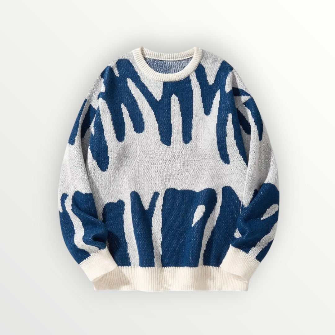 Dante™ | Maglione Infilato con Design Astratto