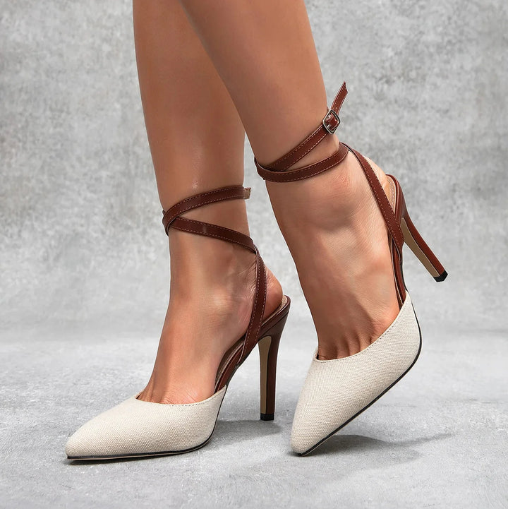 Khalessi™ | Sandali con Tacco Avvolgenti in Tonalità