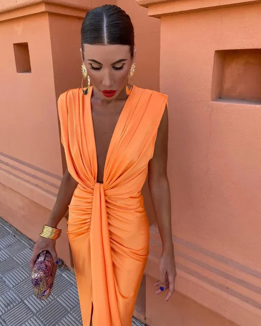 Moriah™ | Elegante Abito Pieghettato