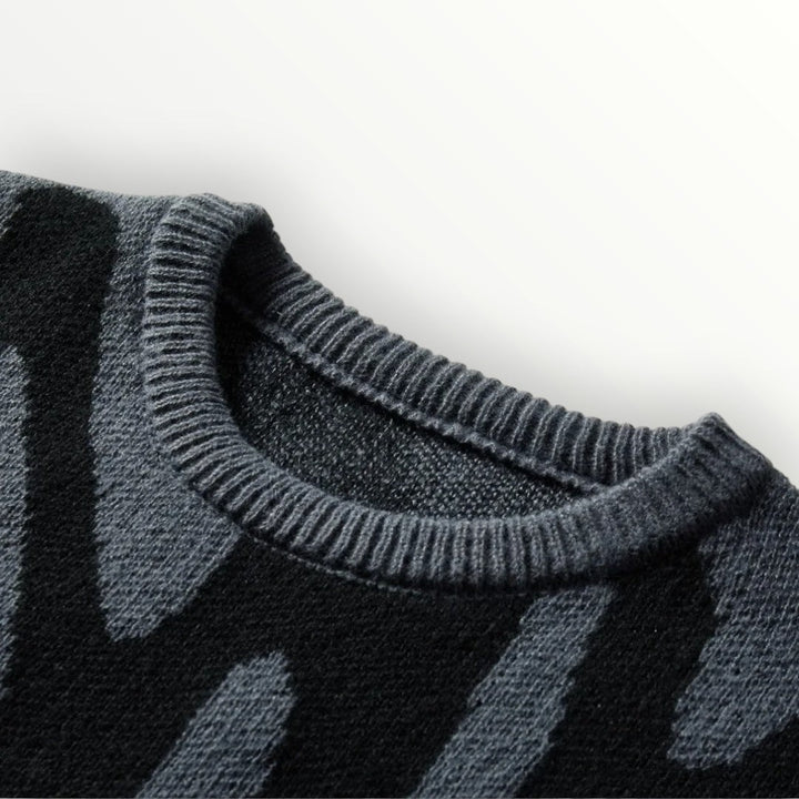 Dante™ | Maglione Infilato con Design Astratto