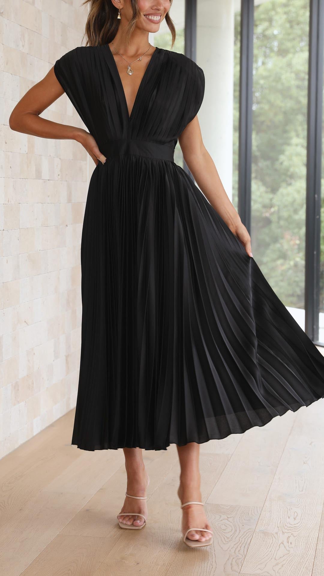 Alexis™ | Elegante Vestito Plissettato