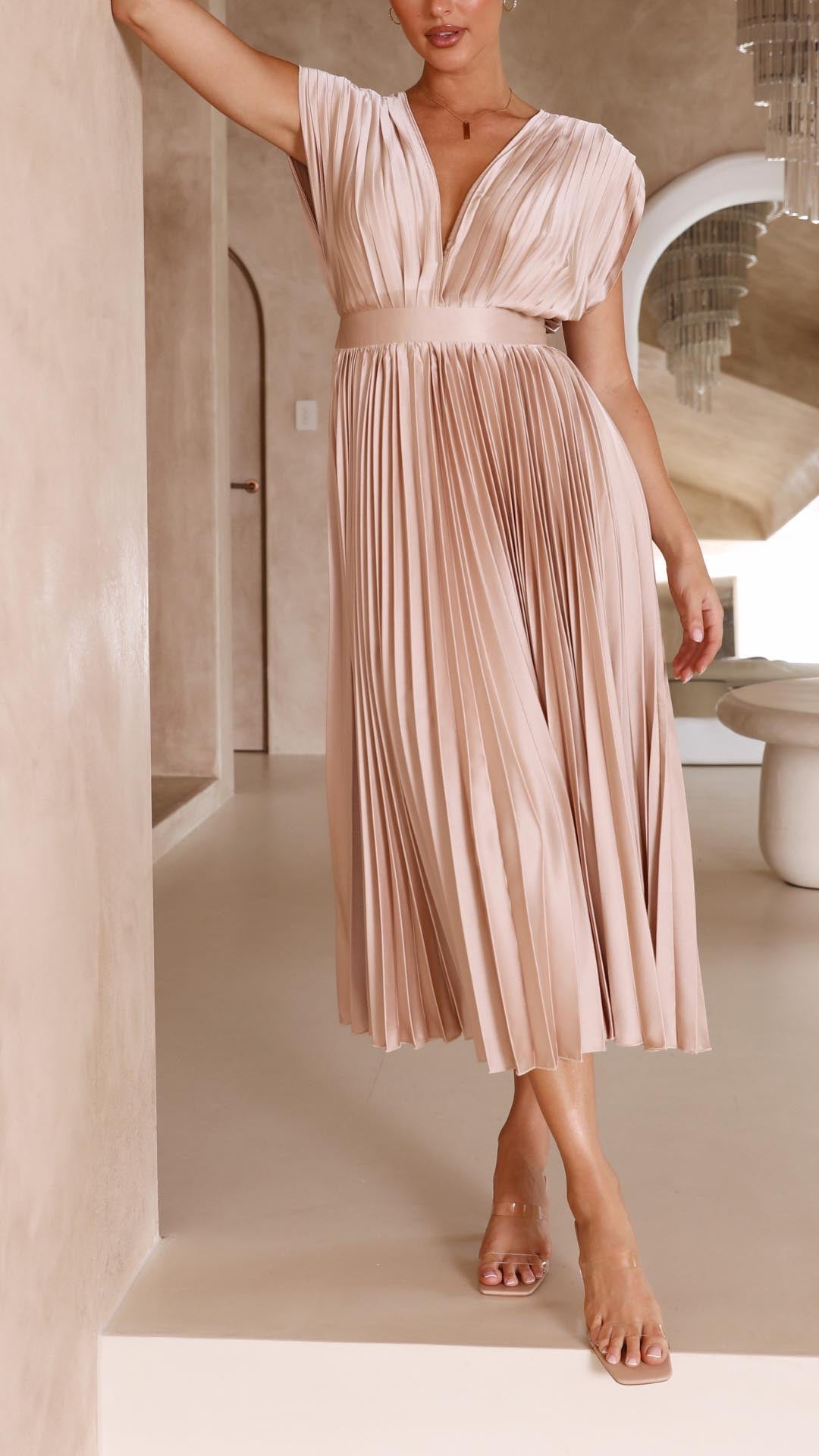 Alexis™ | Elegante Vestito Plissettato