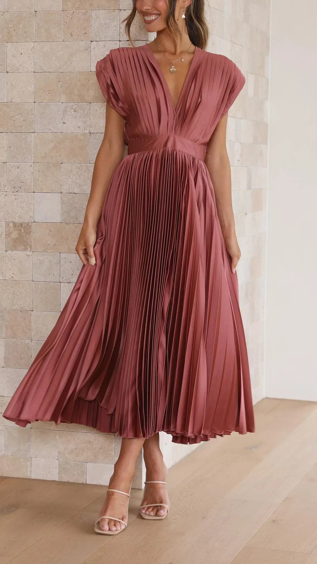 Alexis™ | Elegante Vestito Plissettato