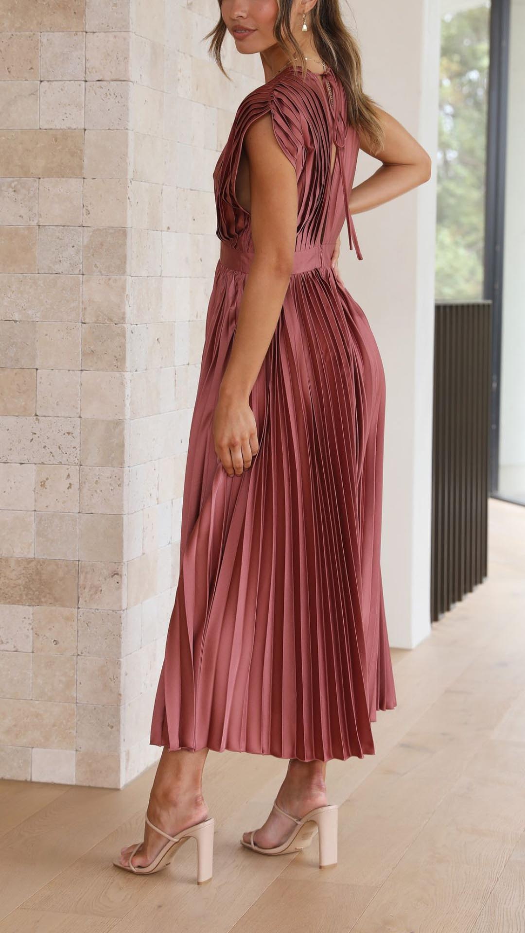 Alexis™ | Elegante Vestito Plissettato